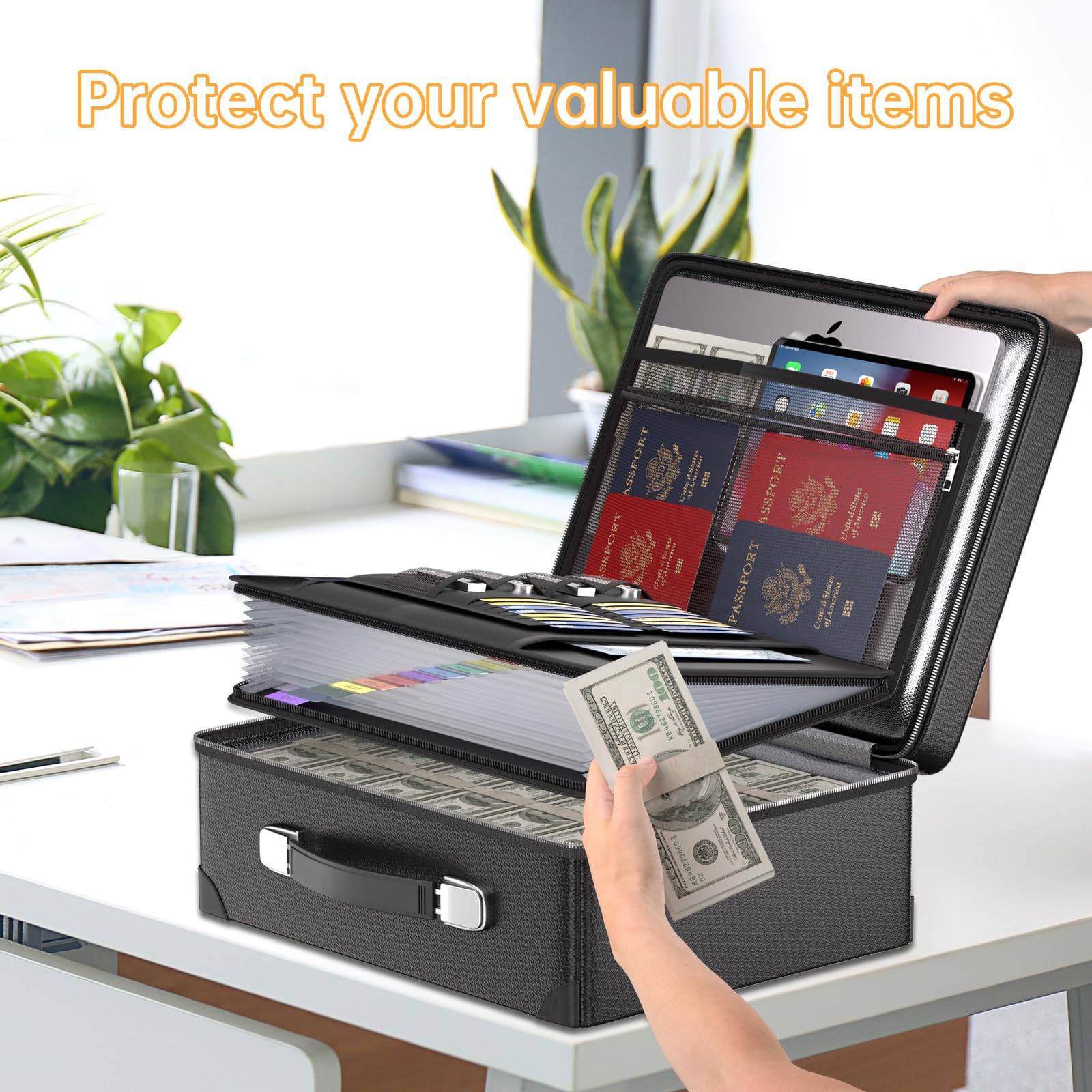 Fireproof Document Box - Protect Your Documents -9 Fireproof Document Box - Protect Your Documents -9