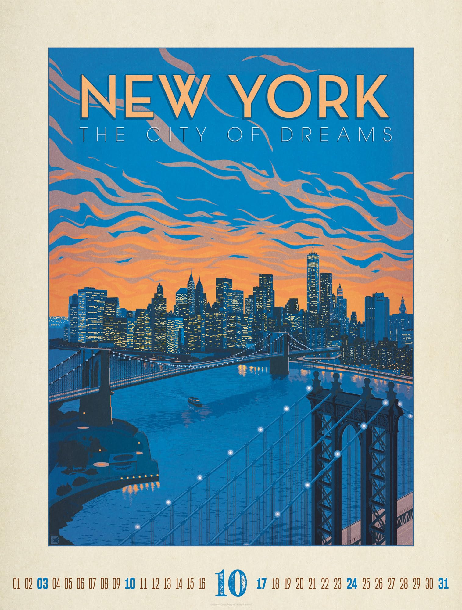 Travel Time Plakate-Kalender 2027 | Hochwertiger Vintage-Kalender im großen Hochformat (50x66 cm) | Reise-Plakate im Retro-Stil