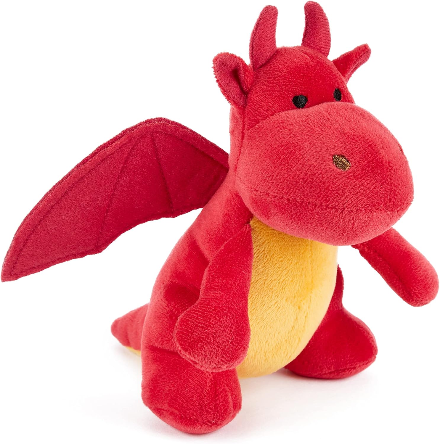 Zappi Co Niños Peluche Suave Safari Jungle Animal Plush (Dragón 5-6 Pulgadas, 12-15CM )