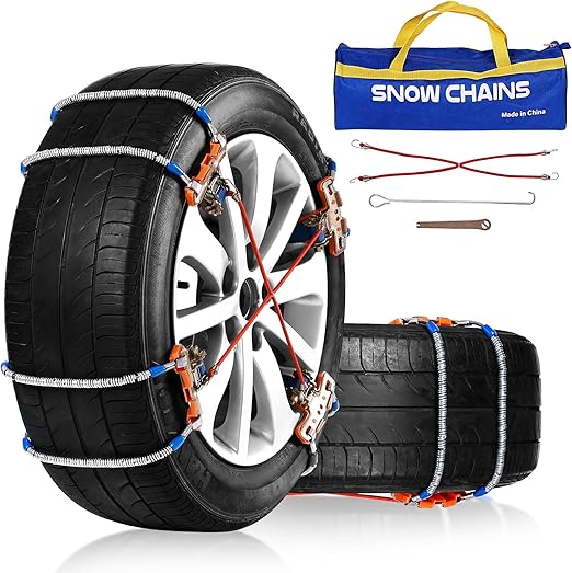 Eocoooy Schneeketten Universal Auto, 8 Stück Snow Chains für Auto SUV ...