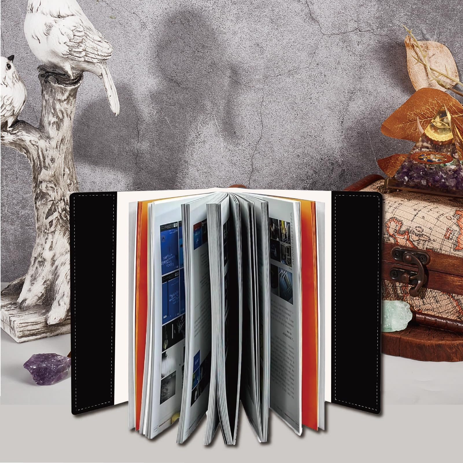 CRASPIRE A5 Book Sleeve Covers Washable Book Protector Book Sox Paperbacks 12.4x8.8Inch Fit Adjustable Book Sleeve Cover for A5 Books Office Supplies Reusable School Supply - Image 4