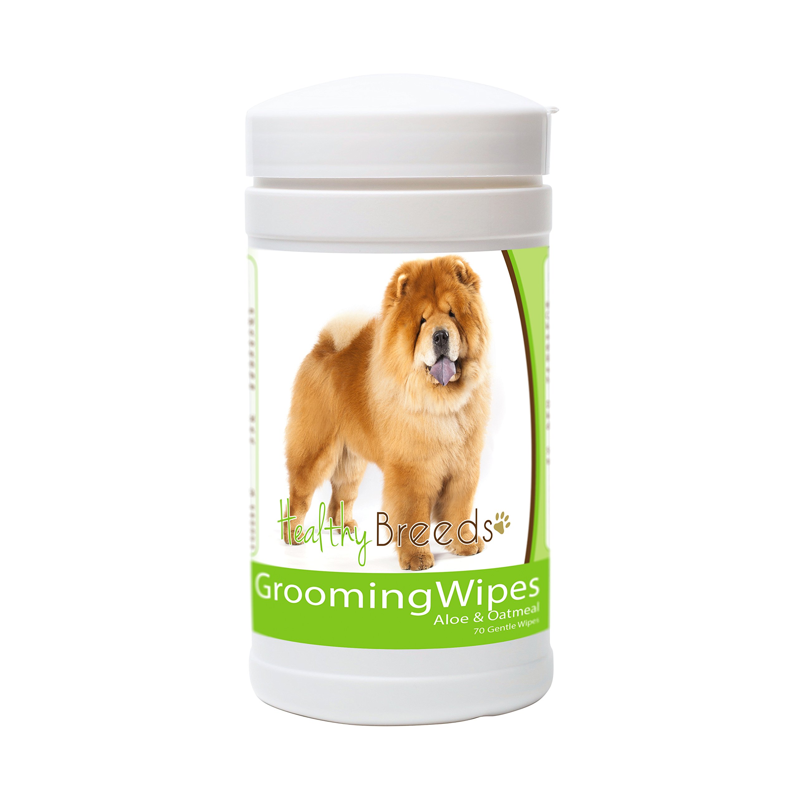 Healthy Breeds Chow Chow Grooming Wipes 70 Count