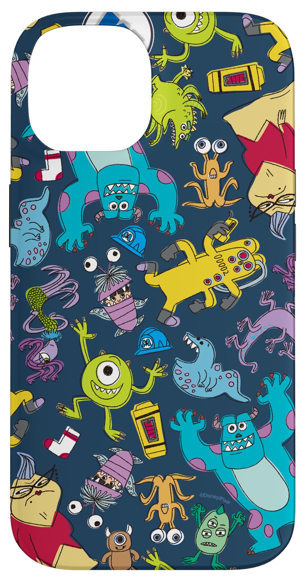 Disney Pixar Monsters Inc. Scare Crew Case for iPhone 14