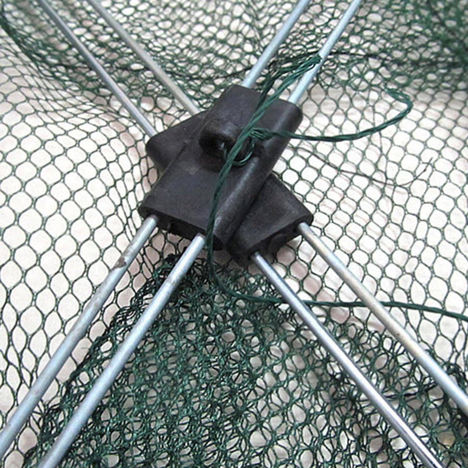 Filet De Pêche Pliable 60x60cm - Piège à Crevettes Crabes Poissons Écrevisses Homard