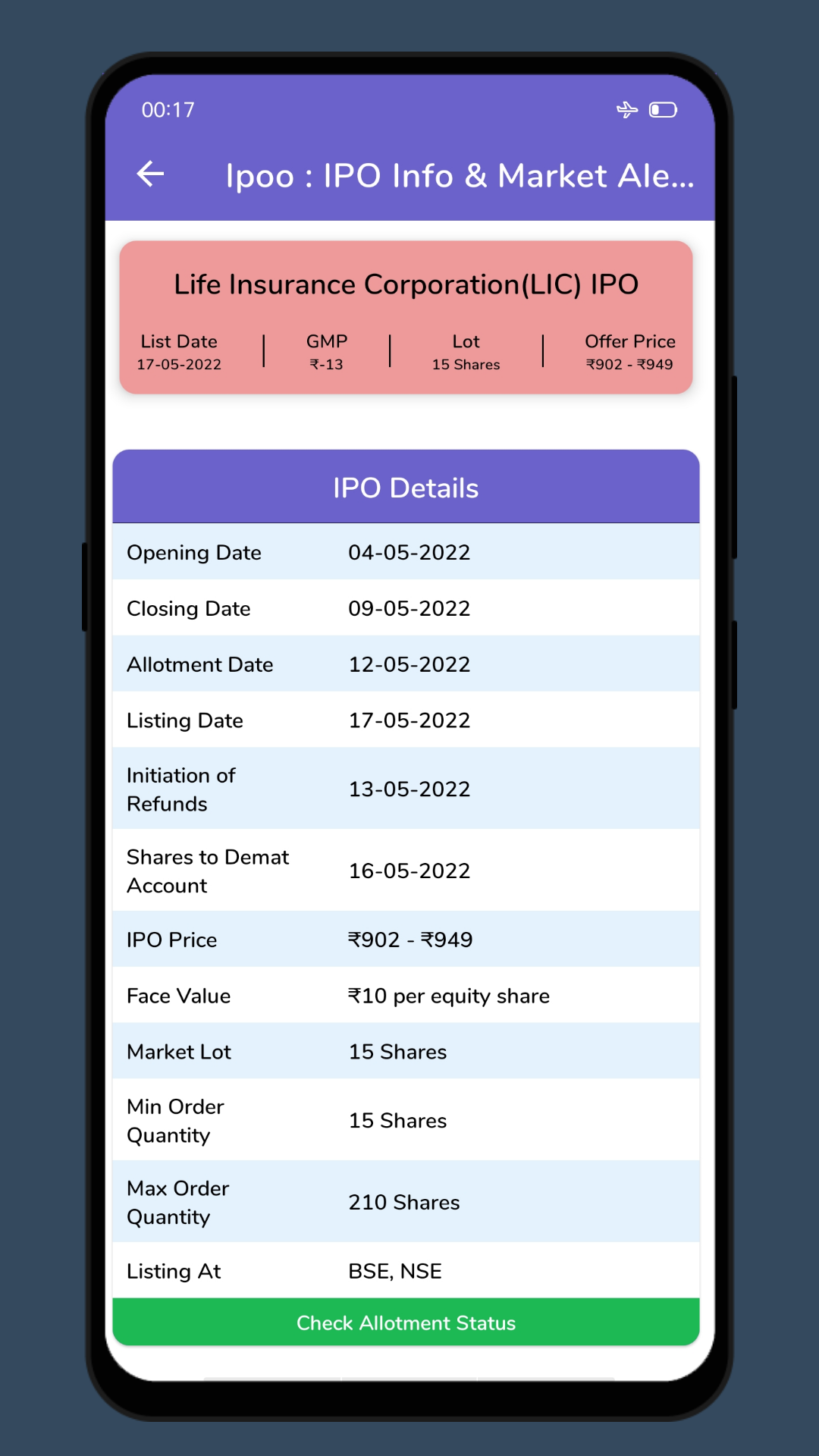 Ipoo - IPO Info, GMP Calculator, Live Subscription & News-Amazonアプリストアのアプリ