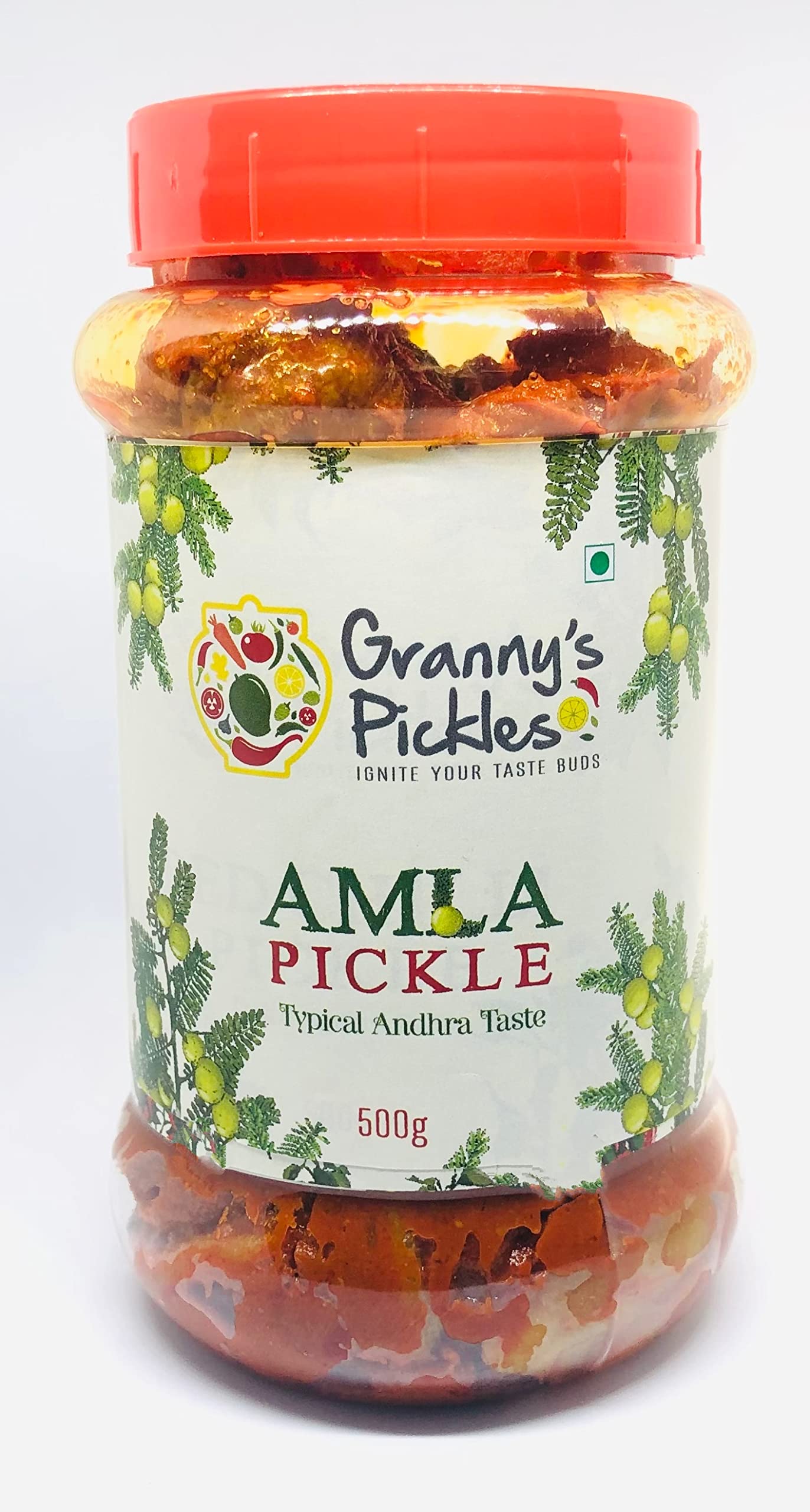 Grannys Pickles - Amla Pickle - Typical Andhra Taste 500 Gms - Home made |Hand made | Organic Amla & ingredients |Additive Free |Quality Groundnut Oil |Tangy |Traditional (B08BX4SZDG) Amazon Price History, Amazon Price Tracker