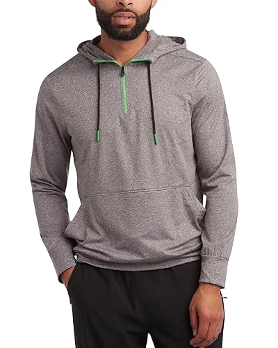 Spyder Mens Quarter Zip Sweatshirt - Lightweight Active Pullover Hoodies for Men - Mens Hoodie for Running Training & Workout