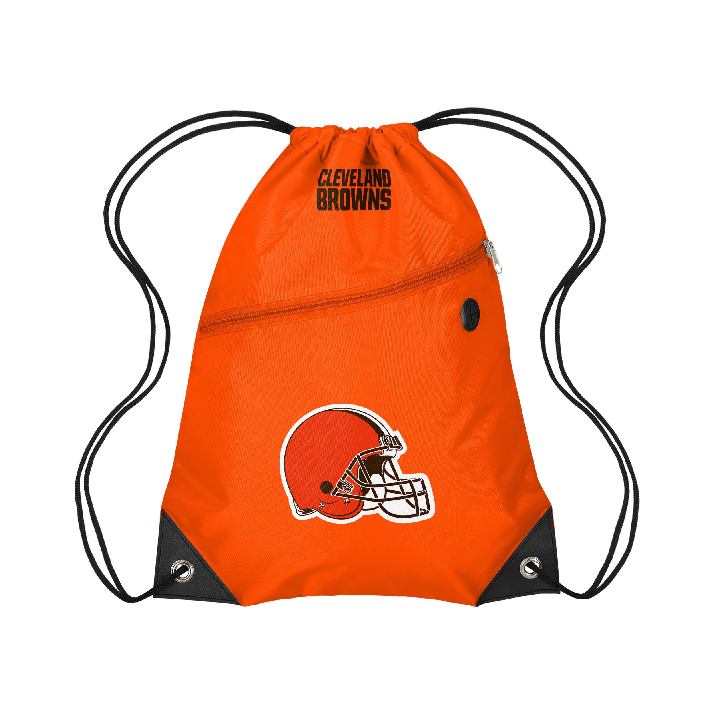 FOCO NFL Team Logo Pocket Drawstring Backpack