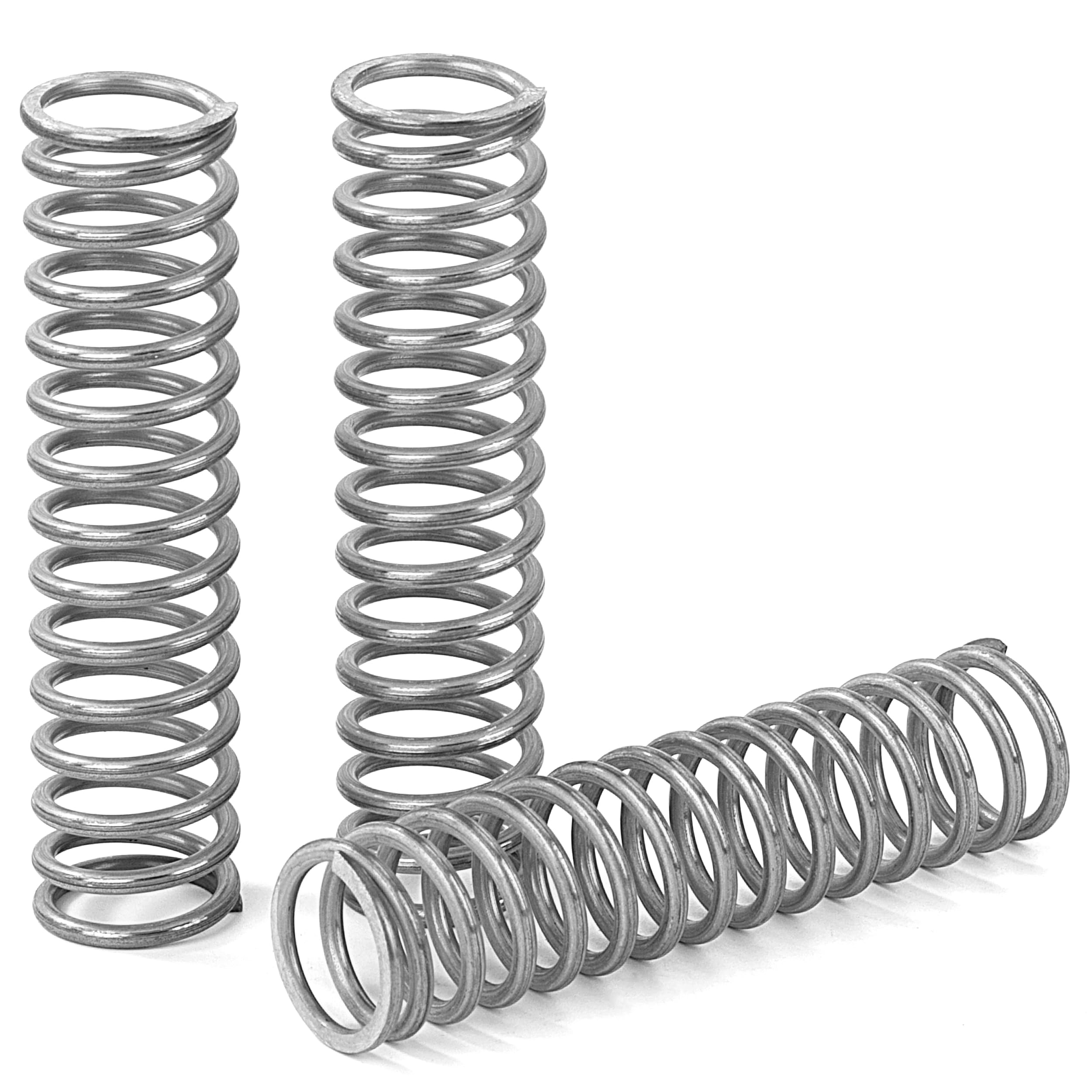Sprężyny ściskające 80 mm sprężyna ze stali nierdzewnej 304 średnica drutu 2,2 mm średnica zewnętrzna 20 mm siła sprężyny 9,6 kg 4 sztuki