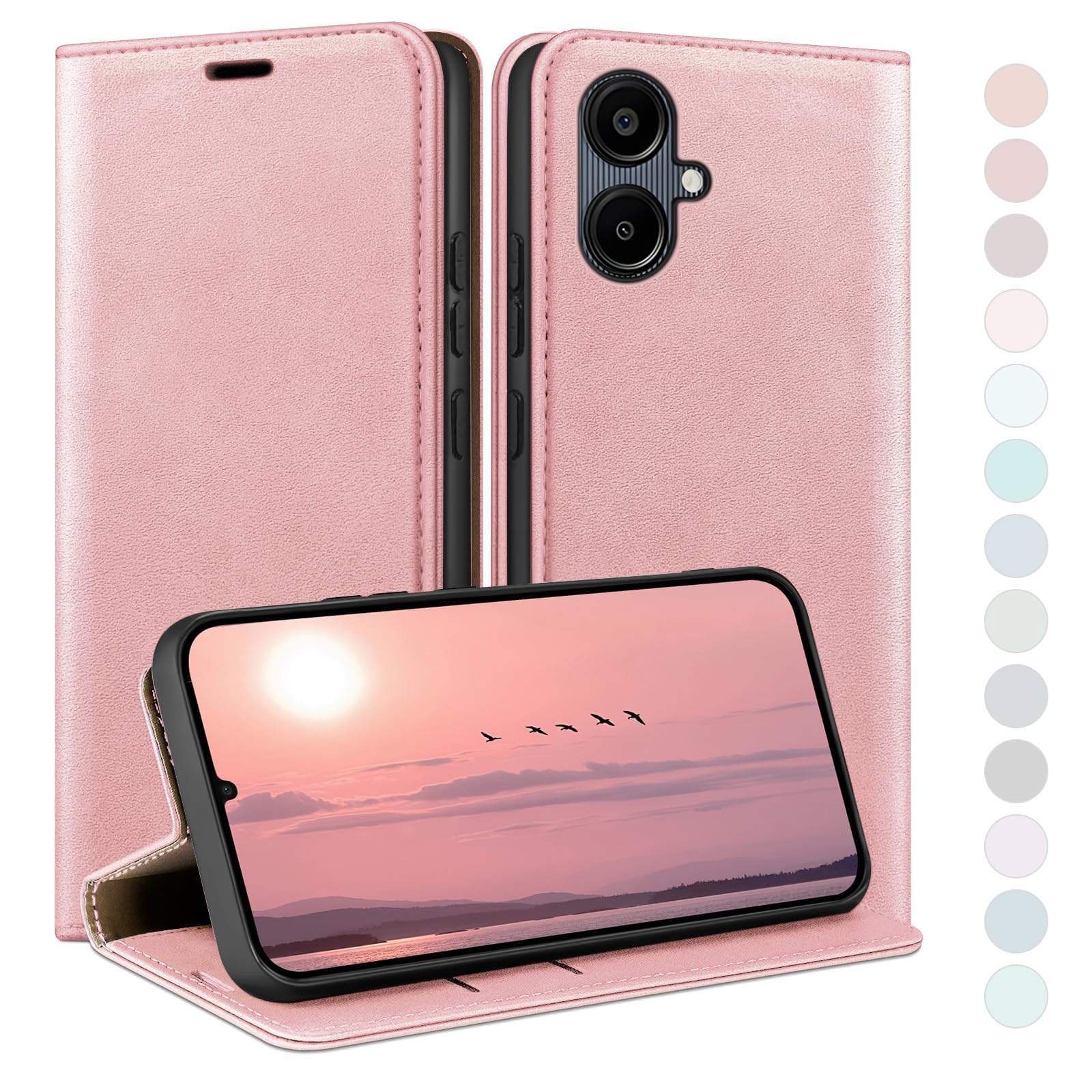 Funda para Samsung Galaxy A06 contra robos RFID y caídas accidentales 7