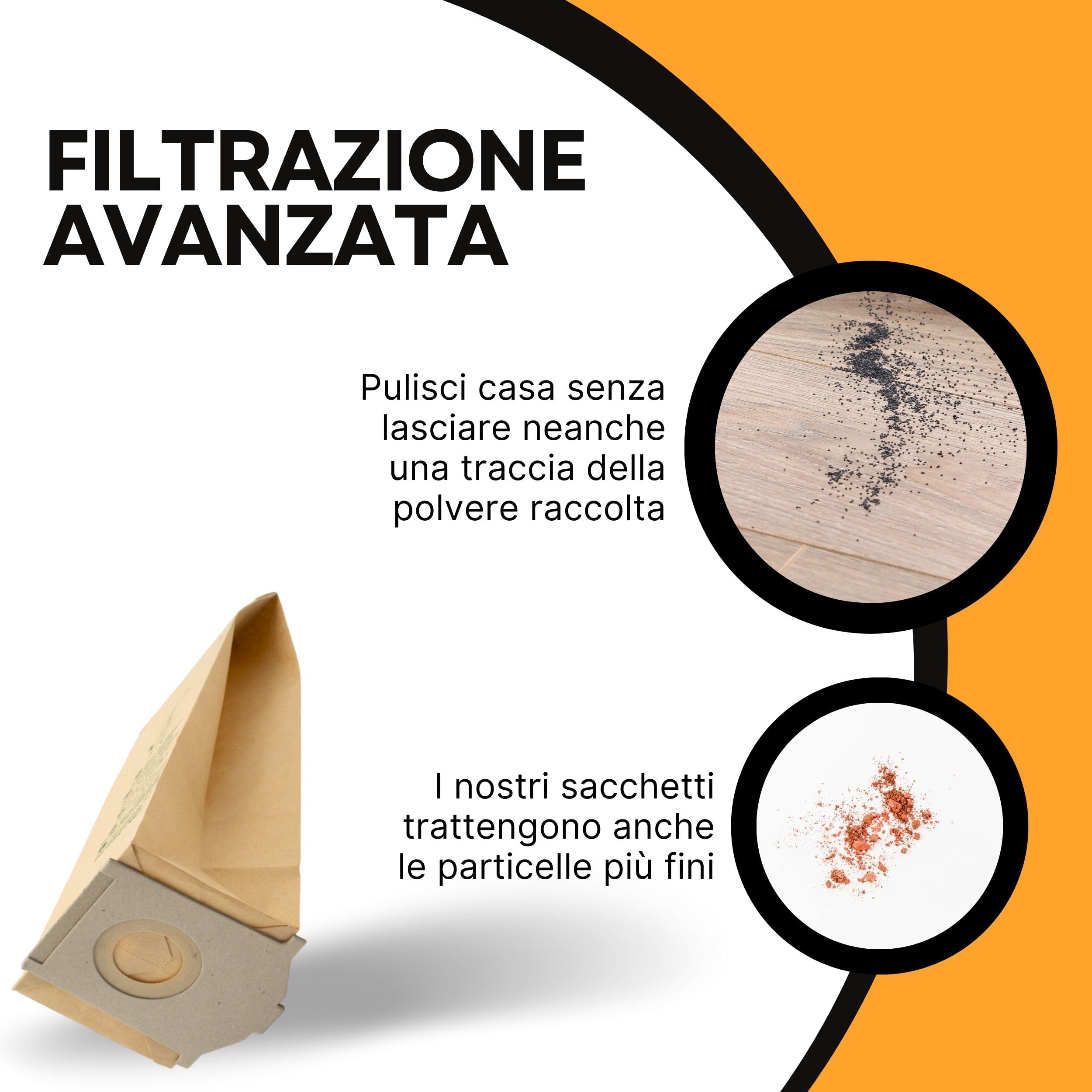 Sacchetto Con Cerniera Sacchetto Ricambi Per Aspirapolvere Bosch - 6