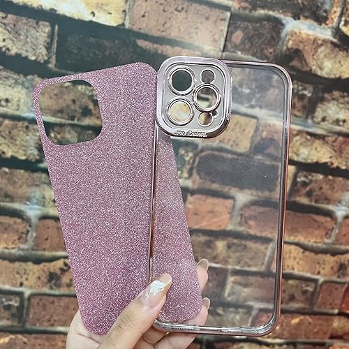 Miniatura 5 de Fycyko Funda compatible con iPhone 11 Pro con purpurina, de lujo, linda, flexible, cubierta de protección de cámara, a prueba de golpes, para