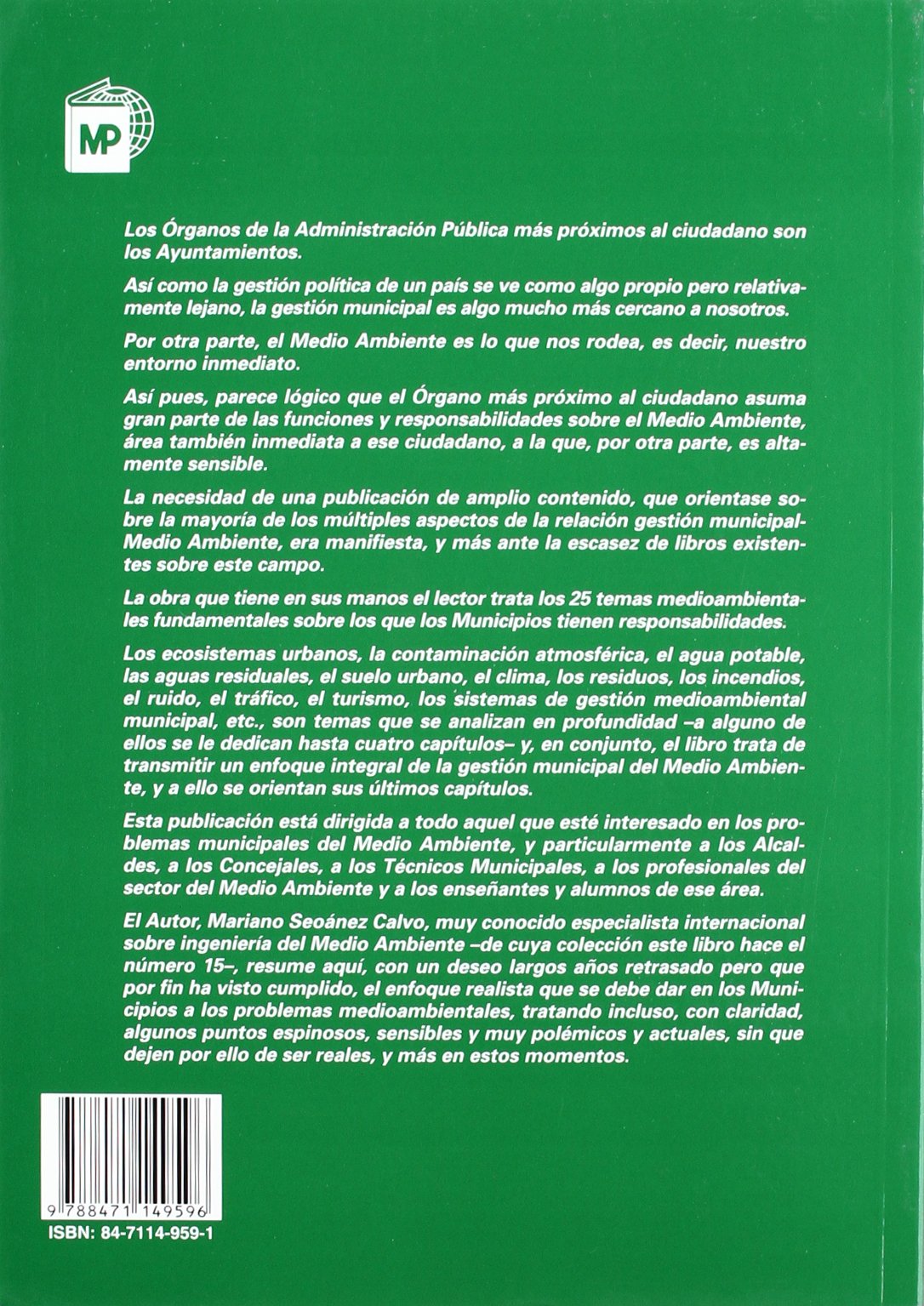 Tratado de gestión del medio ambiente urbano