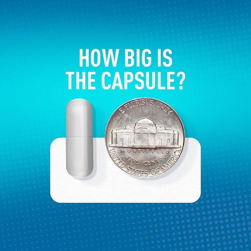 Miniatura 7 de Magnesio de alta absorción para calambres en piernas alivia RLS Con B6 d y E clínicamente probado 0013 oz óxido de magnesio por cápsula 60 porciones