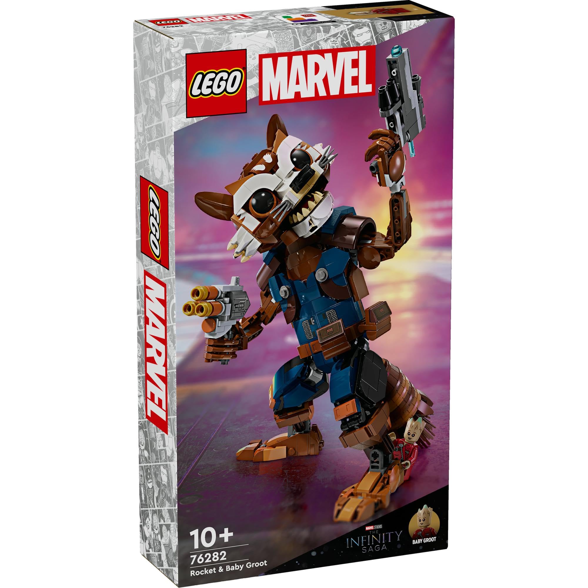 Amazon.co.jp: レゴ(LEGO) スーパー・ヒーローズ ロケットとベビー 