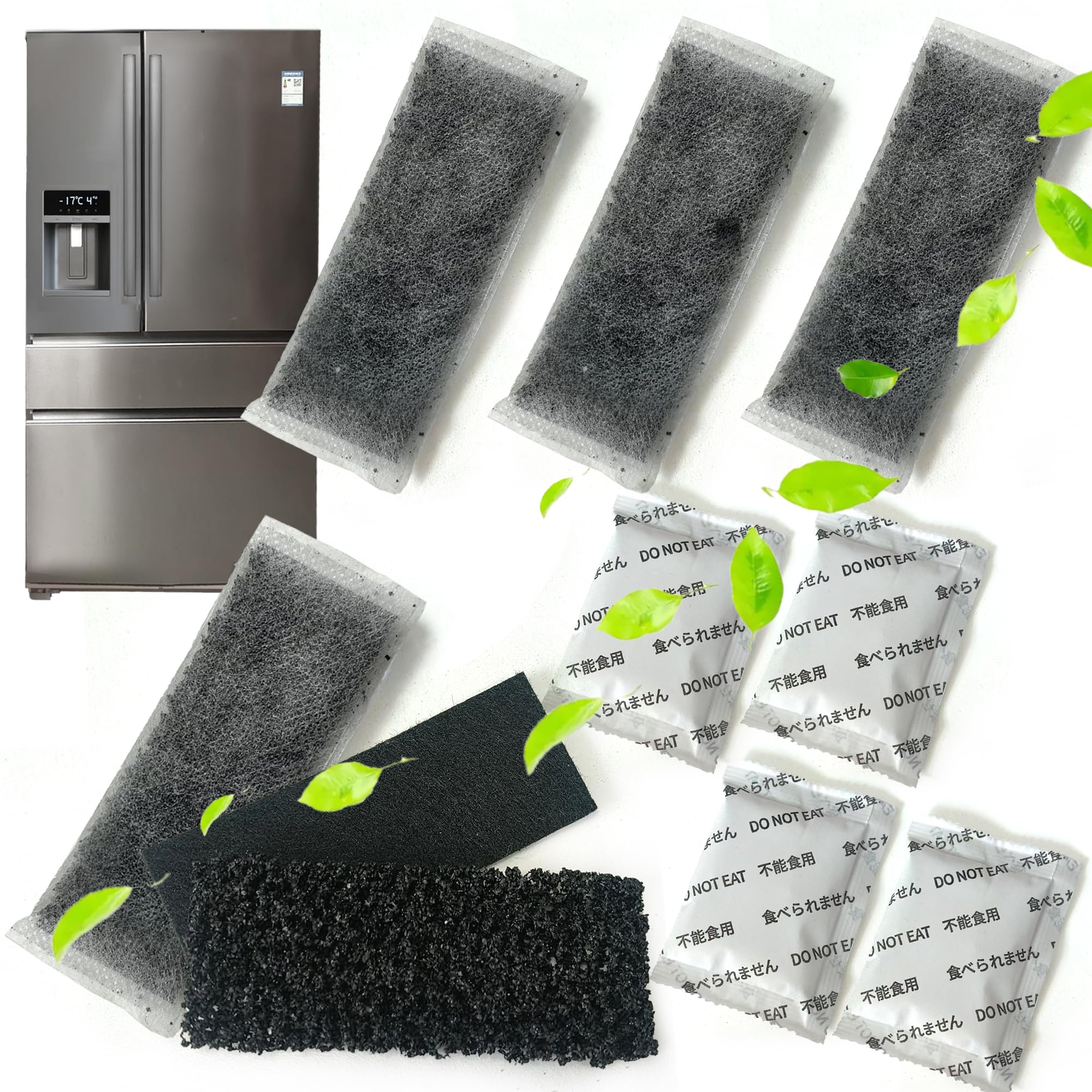 PurifyLogix 8 Pack Refrigerator Deodorizer For PureAir For PK-2, Refill Filter for FRIGIDAIRE Gallery Models GRMC2273BF, GRMC2273BD, GRMG2272BF,