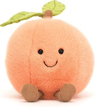 Jellycat Amuseables Peach Stuffed Plush