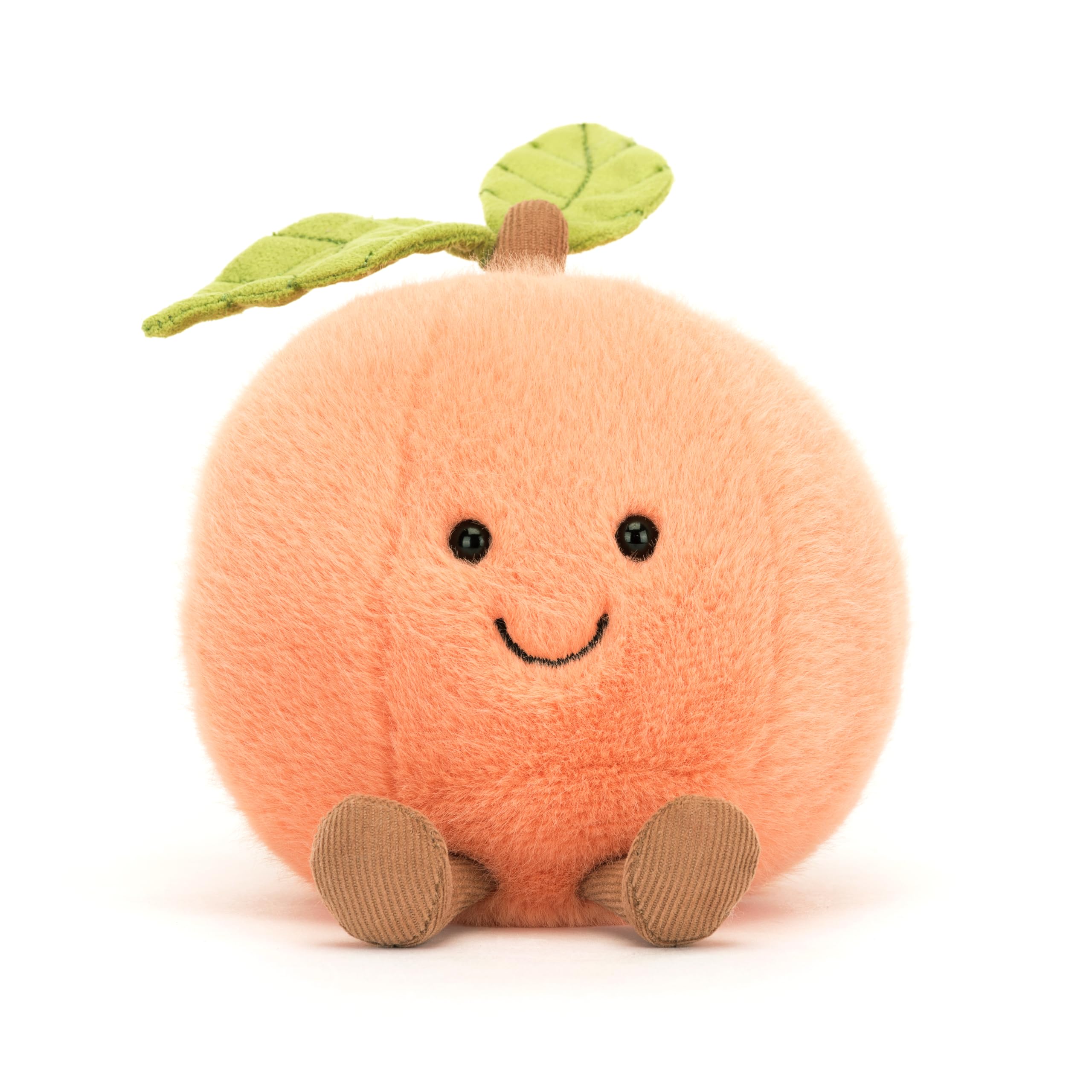 Amazon.co.jp: Jellycat Amuseables ピーチぬいぐるみ : おもちゃ