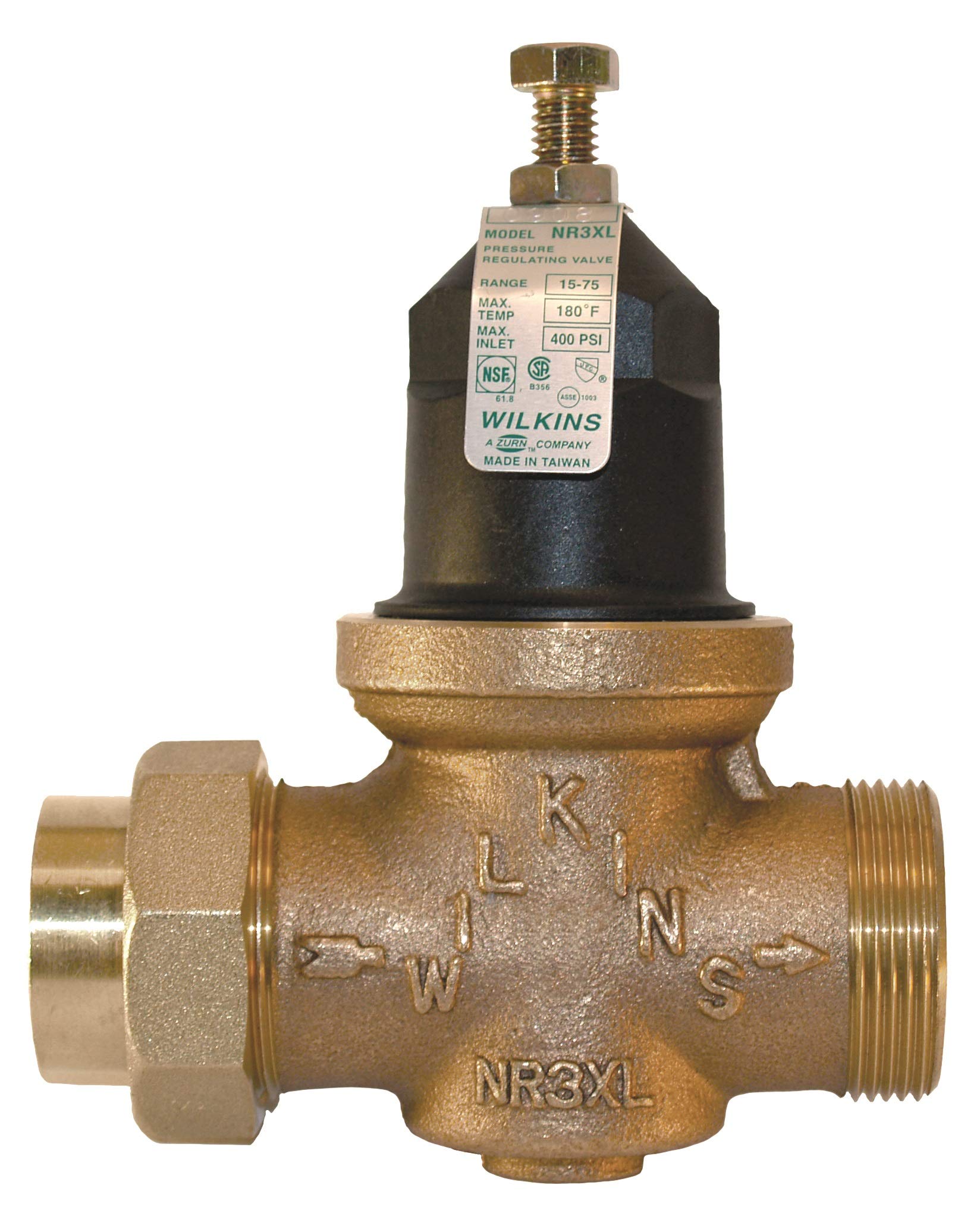 Zurn34-NR3XLHRSC Pressure Reducing Valve, Gold, 3/4"