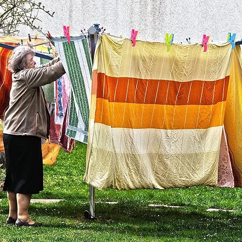 Miniatura 5 de 8 piezas de clip de toalla de playa colorido adecuado para sillas de playa, mantas, ropa de secado, edredones, calcetines y clip grande para colgar