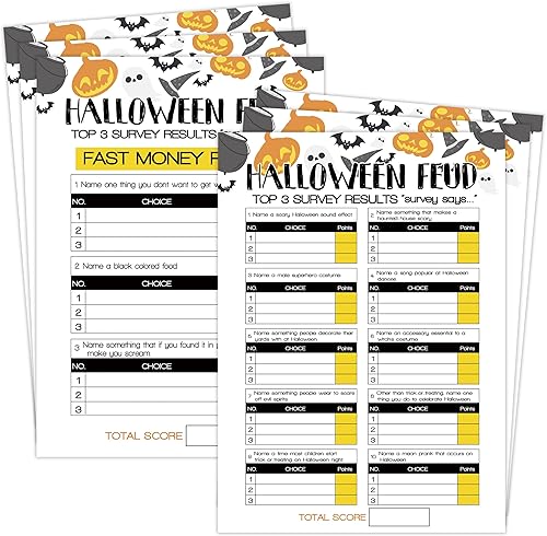 Juego de pelea de Halloween, cuestionario amistoso, juego de baby shower, actividad de fiesta de Halloween, juegos familiares para adultos (30
