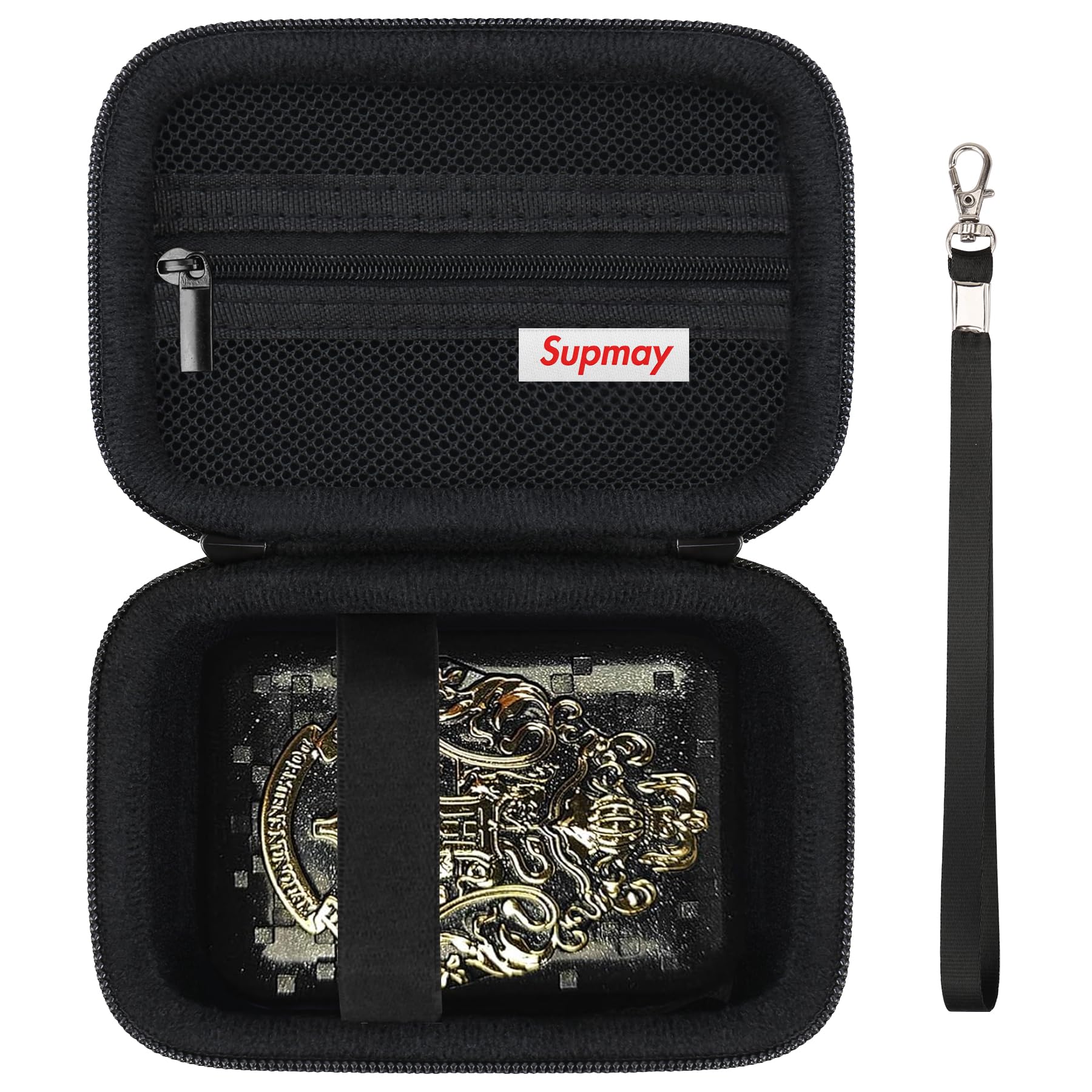 Sponsored Ad – Supmay Carrying Case for Bitzee Wizarding World Harry Potter/Disney/Magicals Interactive Toy, Gifts for Virtual Pet Enthusiast/Girls & Boys, Travel Case with Mesh Pocket for Battery, Cable, Black