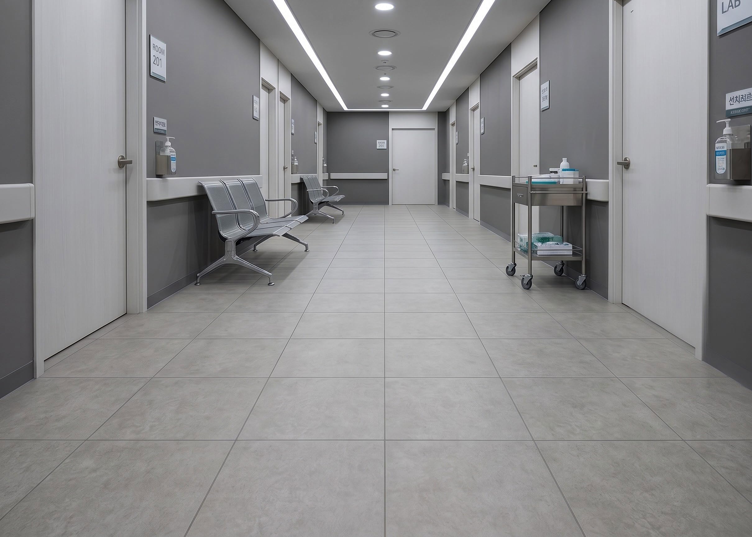ROSEROSA LVT-ECK-212 - Piastrelle per pavimenti in vinile con nucleo rigido in cemento, spessore 2 mm, impermeabili, autoadesive, resistenti, 40 cm x 40 cm