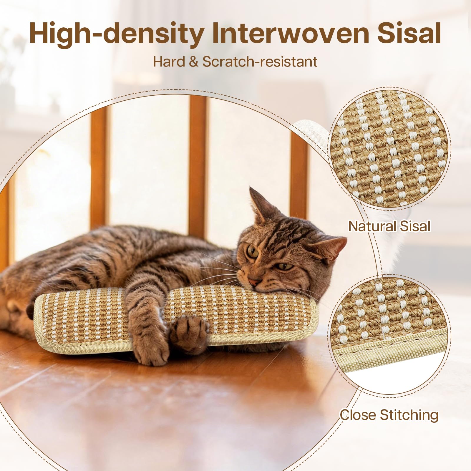 2 Pack 28,4 cm Sisalkissen Katzenminze Spielzeug für Katzen mit Silvervine Sticks, Katzenspielzeug mit A+ Bio Katzenminze Interaktives Kicker Spielzeug Kratzfest Sicher Kauspielzeug