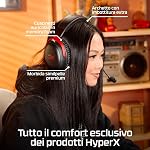 HyperX Cloud III S – Wireless Gaming Headset for Multi-Platform, 2.4GHz, Bluetooth, Battery Life up to 120 Hours 2.4GHz / 200 Hours Bluetooth, 53mm Angled Drivers, Detachable Mic – White