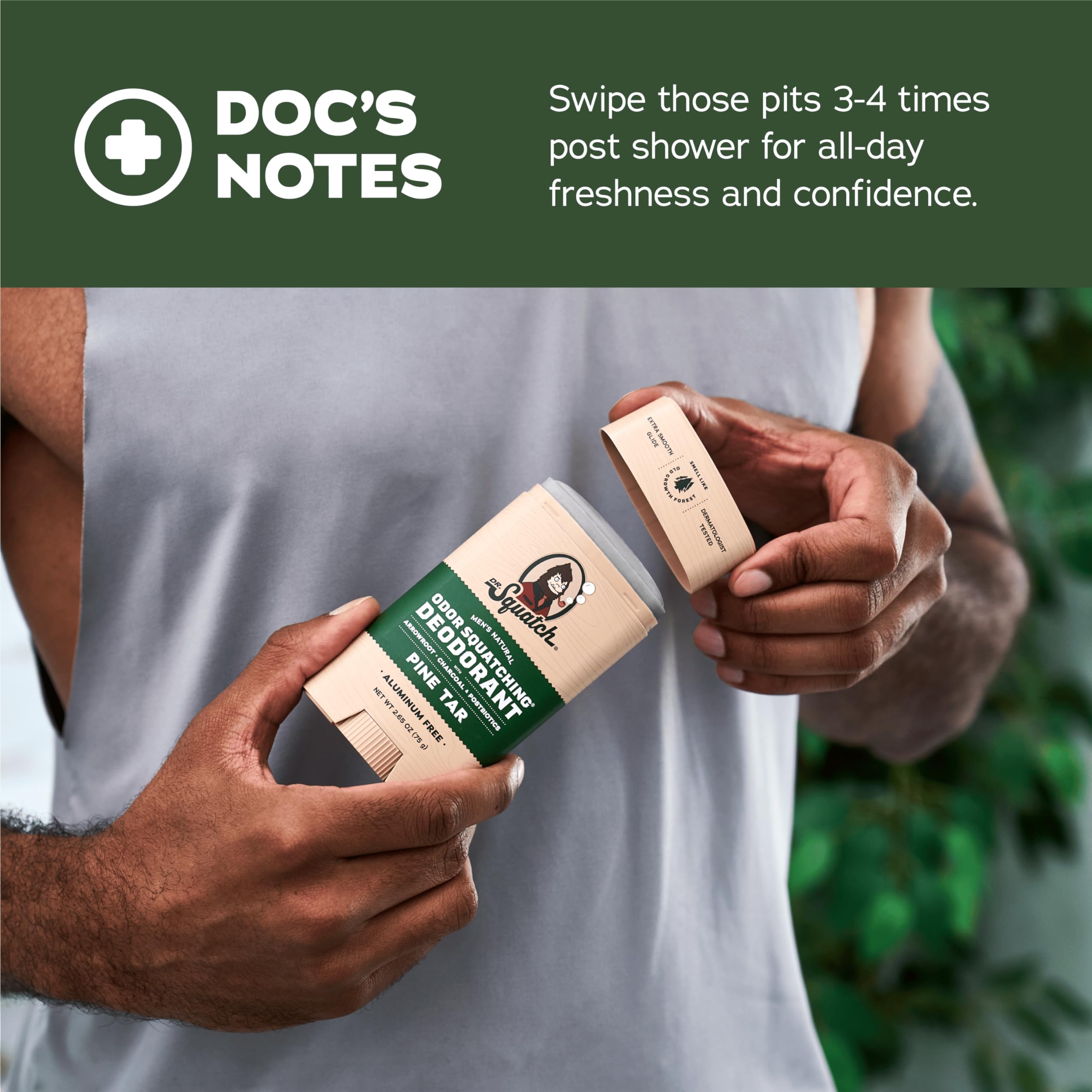 Dr. Squatch Natural Men's Soap and Deodorant Care Bundle