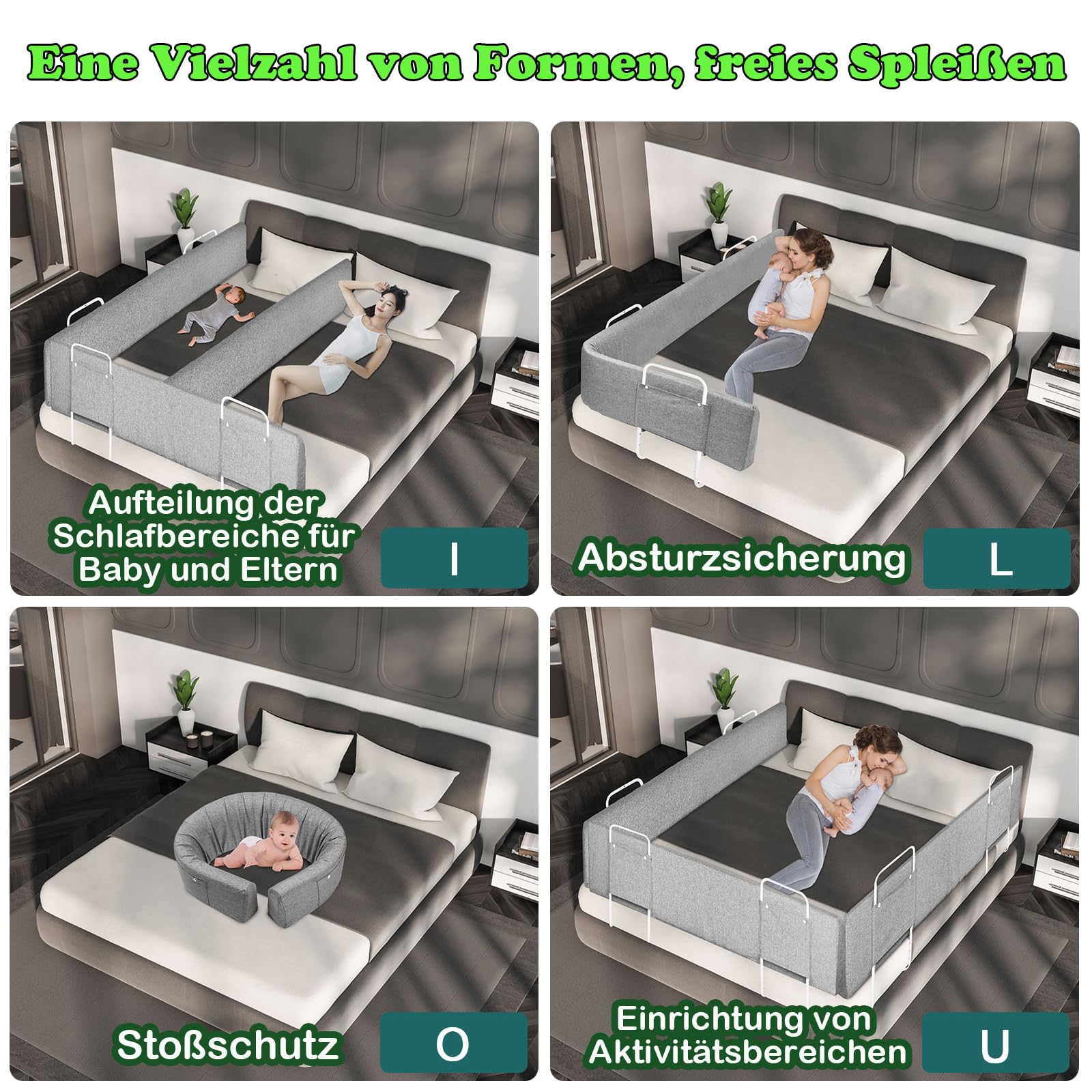 Froadp 200x180x68cm Box per Bambini con Base Antiscivolo e Rete Traspirante, Ampio Parco Giochi di Sicurezza Impermeabile in Tessuto Oxford, Centro di Attività Sicuri per Interni ed Esterni (Grigio