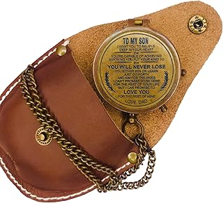 Engraved Compass, Gift to My Son Compass, Camping Compass, Nautical Gift for Son from Dad, Gift to Son from Mom, Birthday Gift,, Baptism Gift