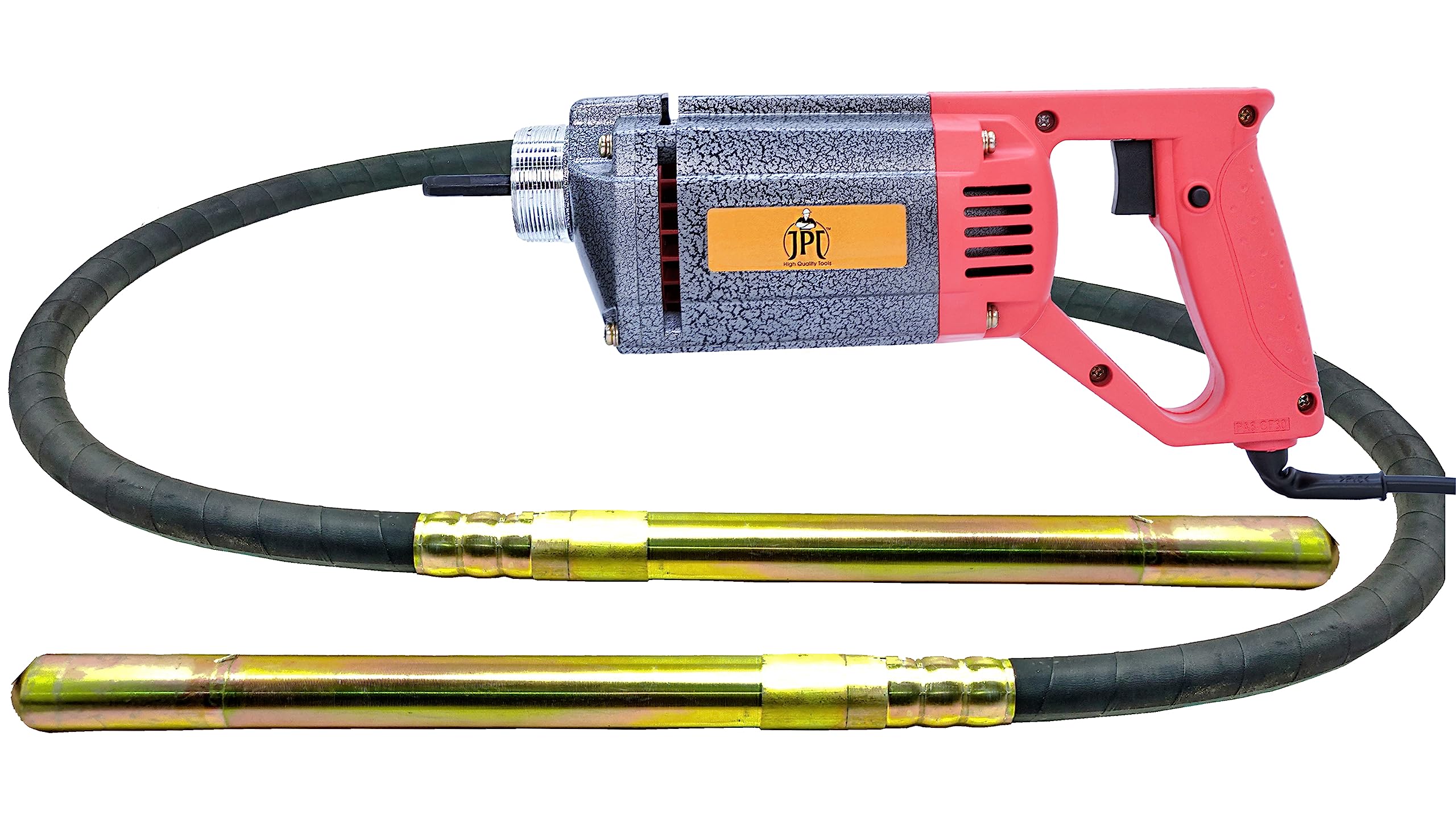 Sponsored Ad - JPT 1250W Heavy Duty Concrete Needle Vibrator, 13000 Vibrations per Minute (with 1.5 m and 3 m Needles)