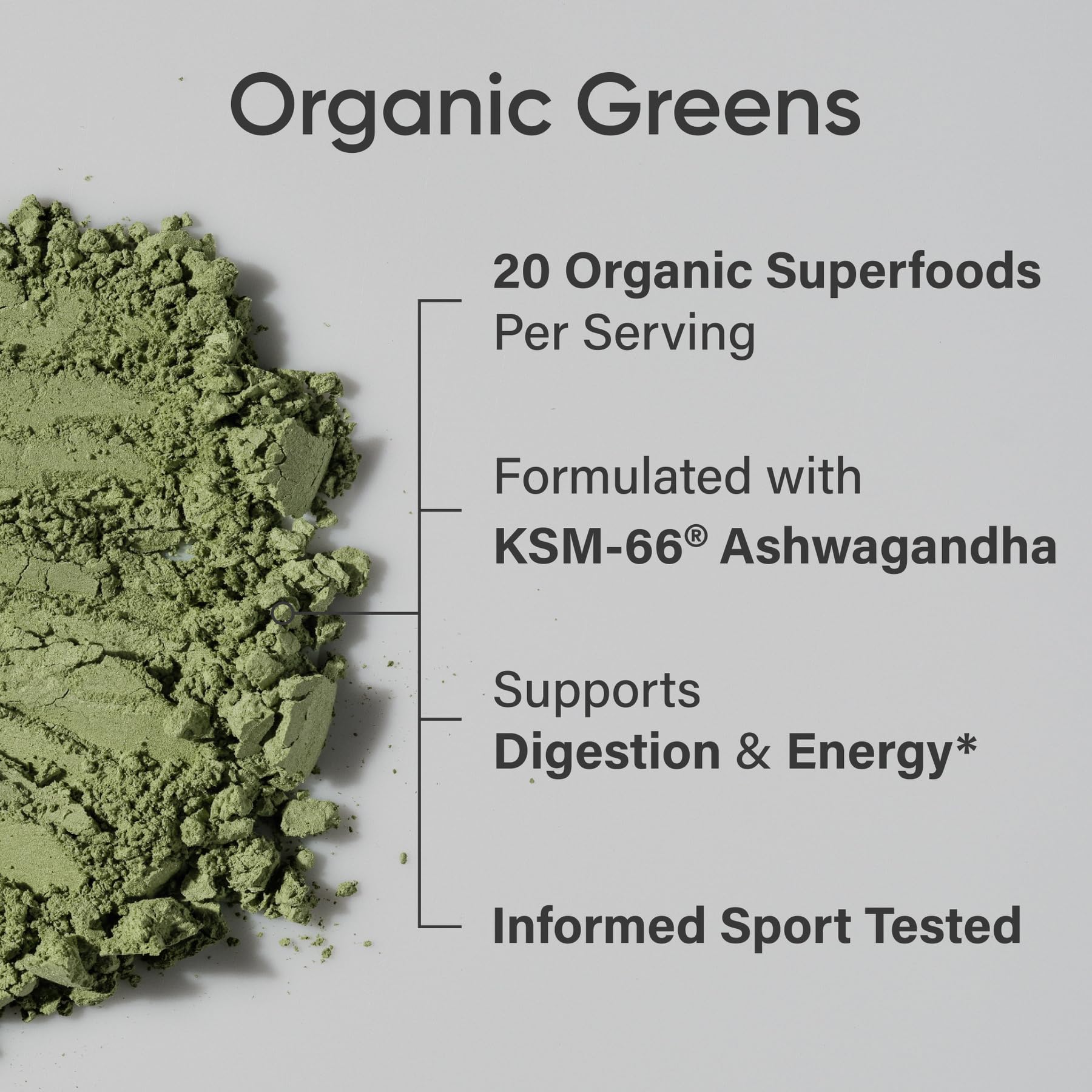 Sports Research® Organic Greens Powder, 7.05oz (Natural Flavor) — Amazon image 4
