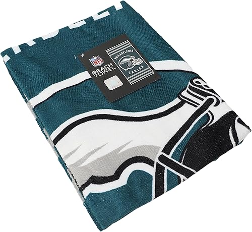 Vista 90 de NORTHWEST NFL State Line - Toalla de playa, 30 x 60, Green Bay Packers