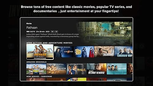 Free Movies & TV - Shortcut to Movies & TV Menu for Fire TV