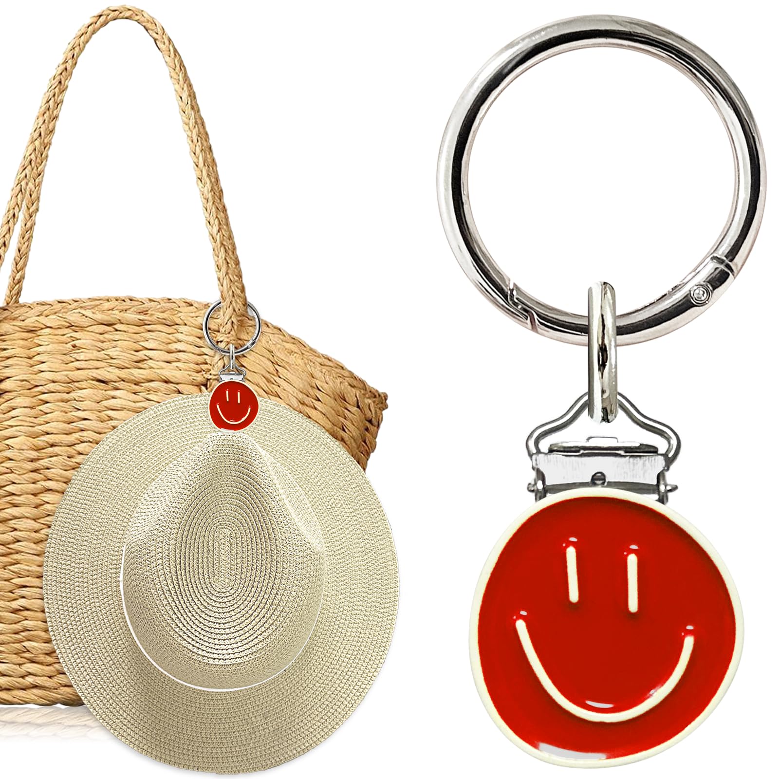 KEYDUACU Hat Clip - Hat Holder for Travel on Bag，Hat Clip for Travel