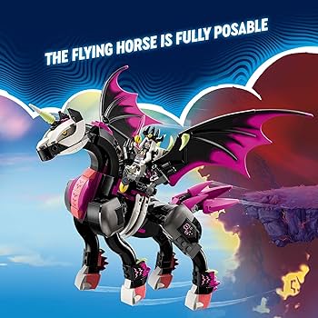 「DREAM」 Confira LEGO - Dreamz - Cavalo Pégaso Voador - 71457