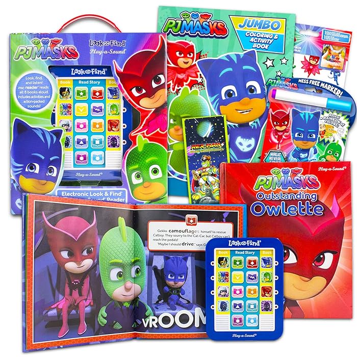 Buy PJ Masks Read Aloud Books for Kids Bundle with 8 Read Along Books