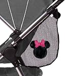 J.L. Childress Disney Baby Side Sling Poussette Cargo Net, Organisateur de Poussettes & Entreposage, Minnie Mouse