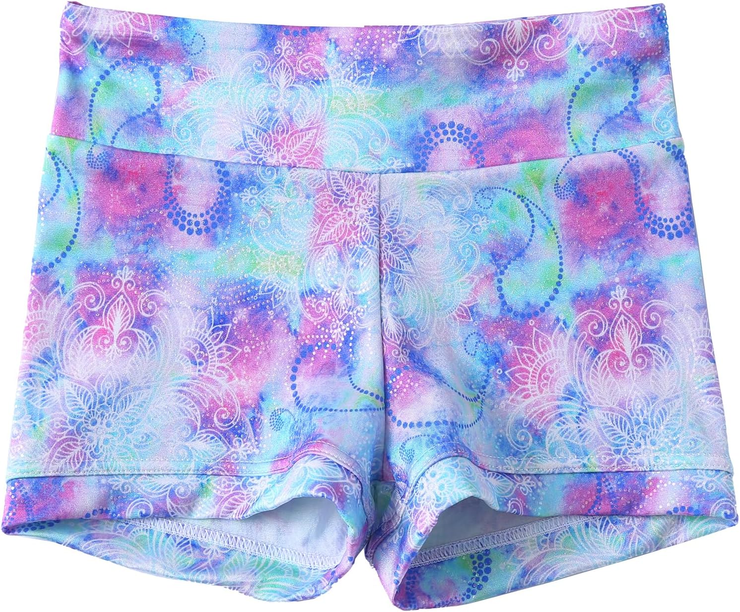 Girls Gymnastics Dance Shorts Spandex Athletics Short for Golf Tennis Volleyball Running Tumbling