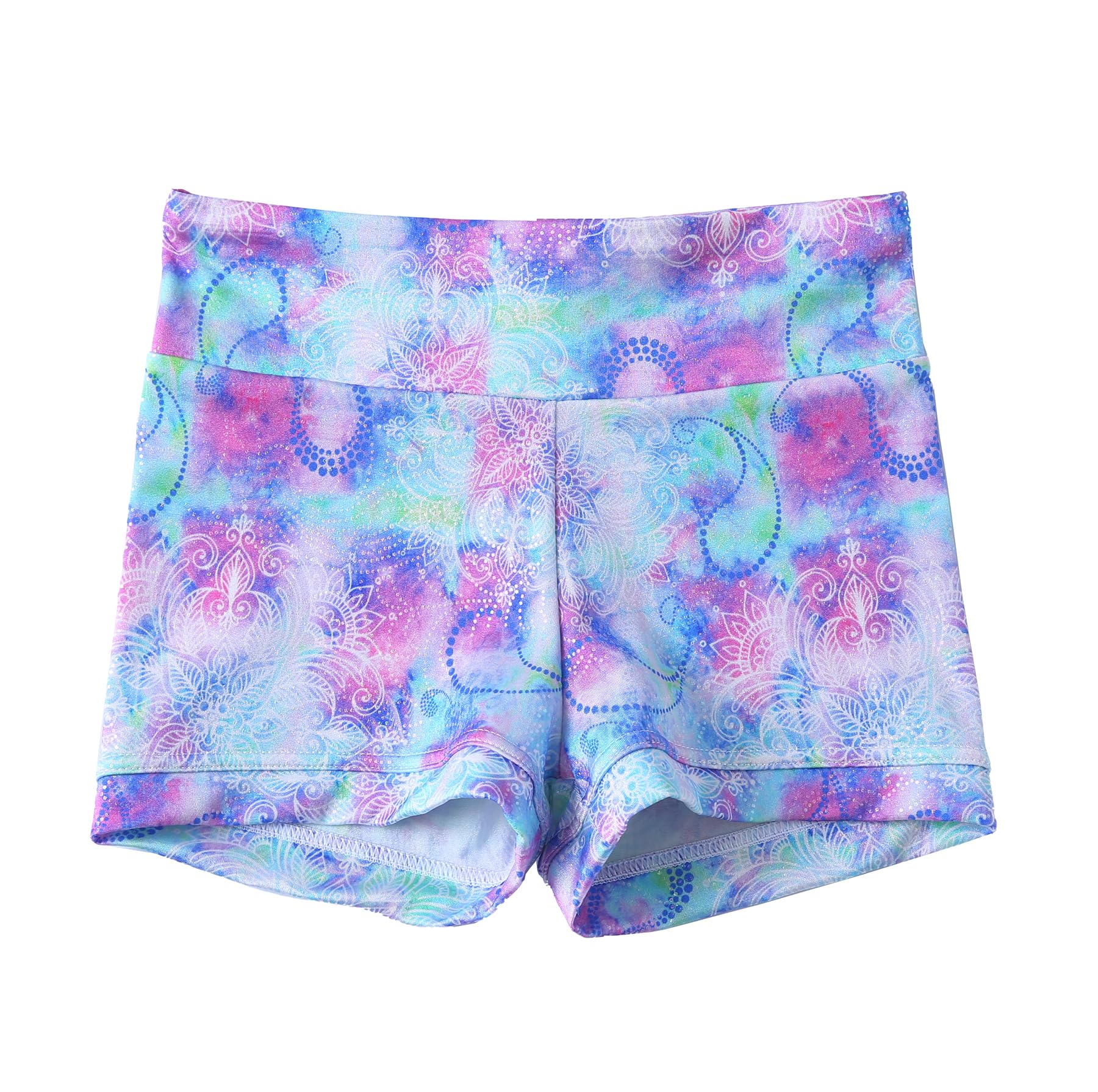 Swdarz Girls Gymnastics Dance Shorts Spandex Athletics Short for Golf Tennis Volleyball Running Tumbling