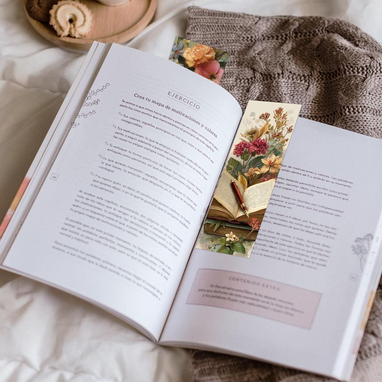 60PCS Vintage Library Bookmarks for Women, Aesthetic Book Mark for Reading Women Girls, Paper Page Markers Bulk, Cute Bookish Gifts for Book Lovers Teens Kids Classroom Office Library Supplies - Image 6