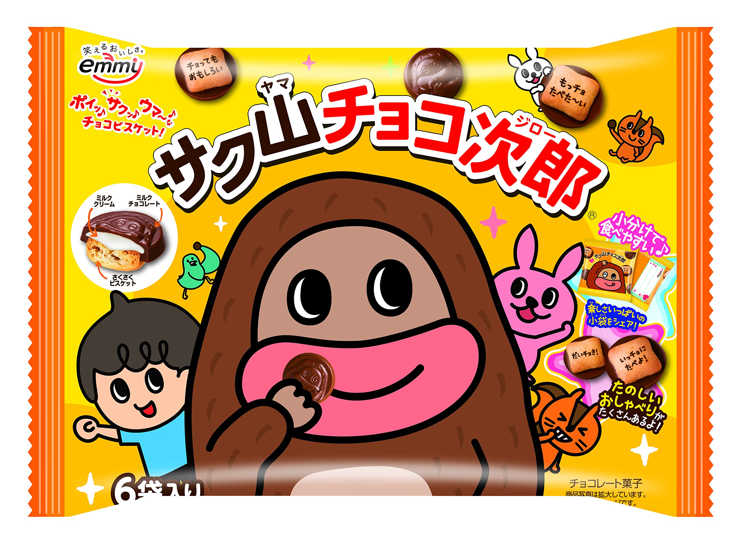 Amazon | 正栄デリシィ サク山チョコ次郎 6パック×12袋 | 正栄デリシィ