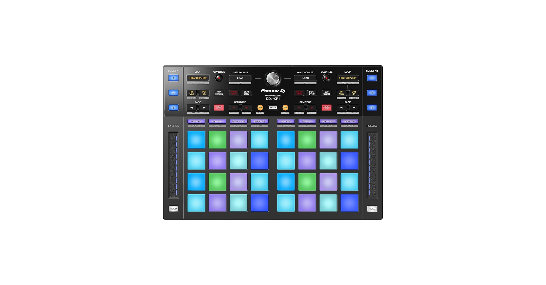 DDJ-XP1 PioneerDJ MIDIコントローラー DJ機材 Amazon.com: PIONEER DDJ-XP1 Sub Controller, Black, One Size