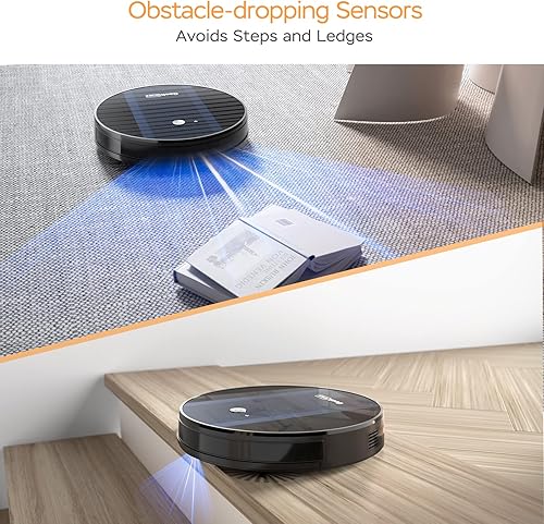 Miniatura 5 de Geek Smart Robot aspirador G6, succión de 1800 Pa, superfino, limpia el suelo duro a la alfombra