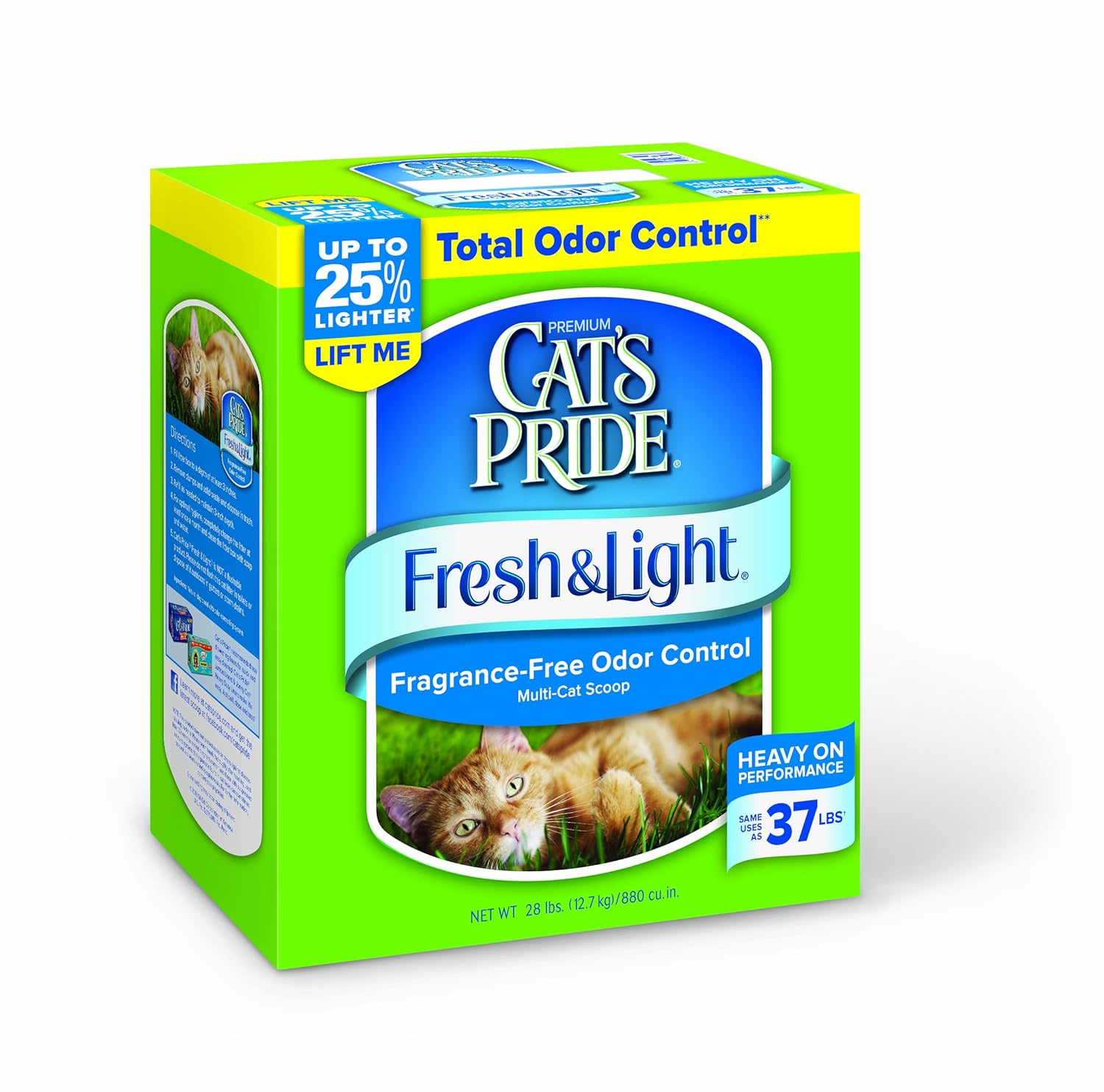 Buy Cat's Pride Fresh and Light Premium Fragrance Free Scoopable Cat