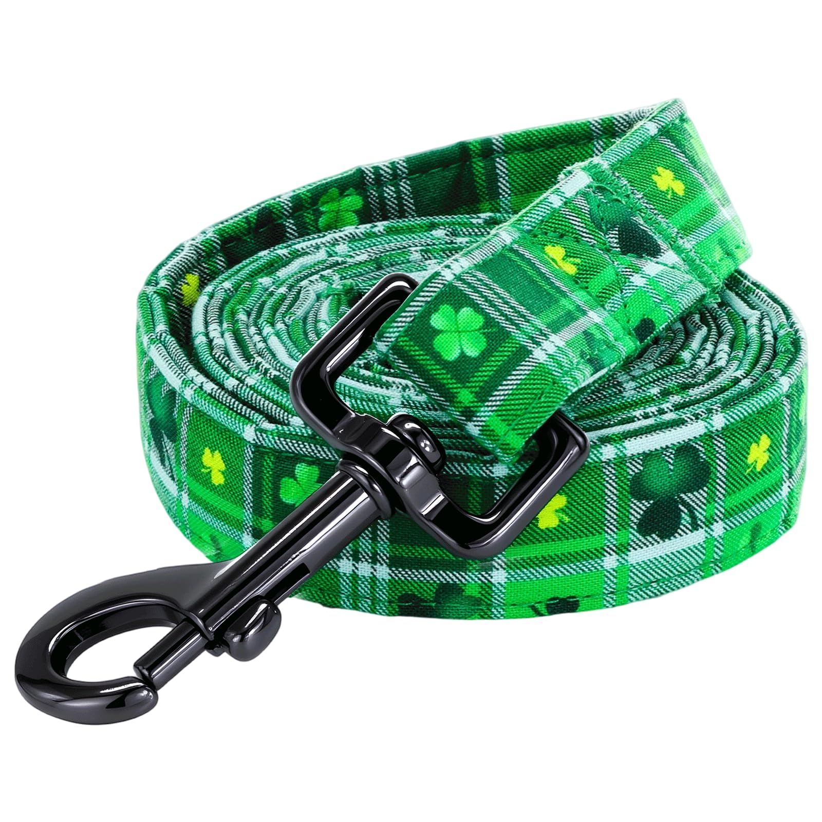 Elegant little tail Dog Leash, St Patrick's Dog Leash Female or Male Durable Cotton Soft Handle Pet Puppy Leashes for Small Medium Large Dogs