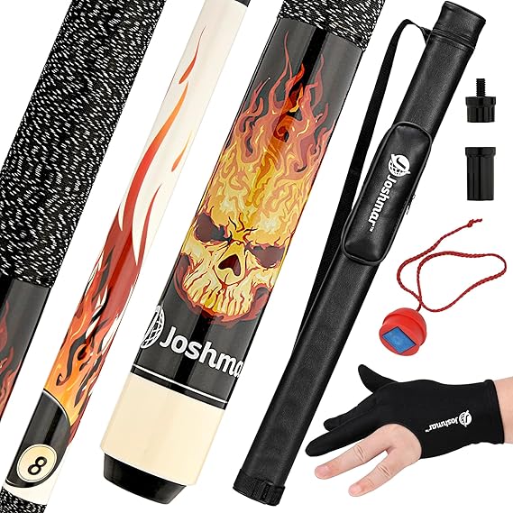 JOSHMAR Professional Pool Stick Premium Pool Cue Made with Beautiful