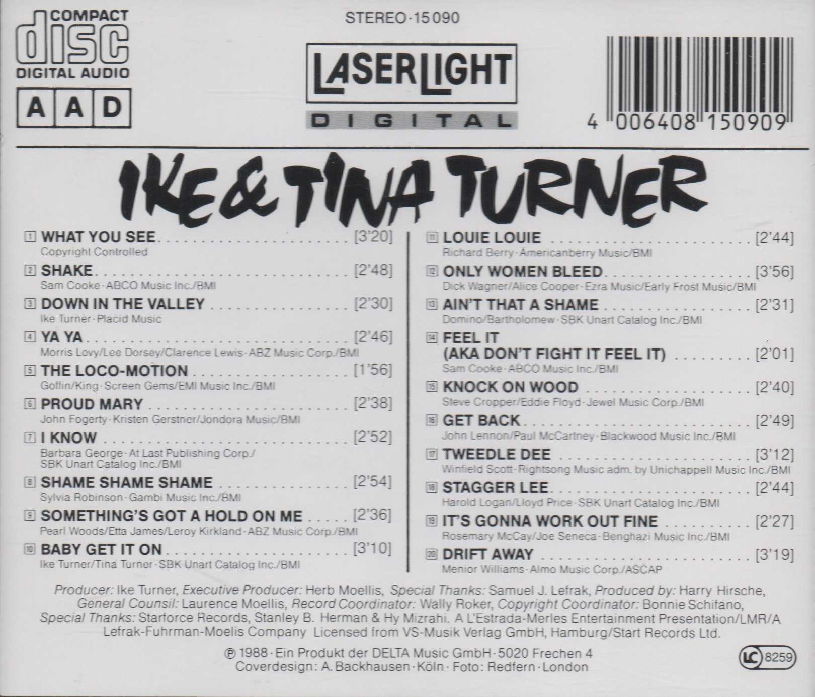 Ike & Tina Turner-Proud Mary